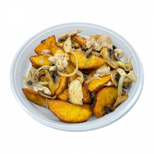 Айдахо с мясом и грибами
